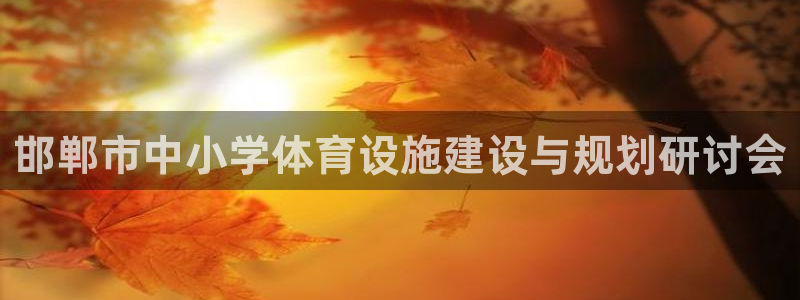 意昂5(KGAME)体育开户：邯郸市中小学体育设施建